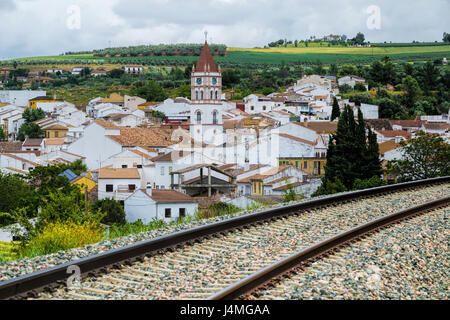 ARRIATE pueblo nel sud della Spagna Foto Stock