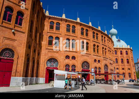 Campo Pequeno corrida anello in Lisbona, Portogallo Foto Stock