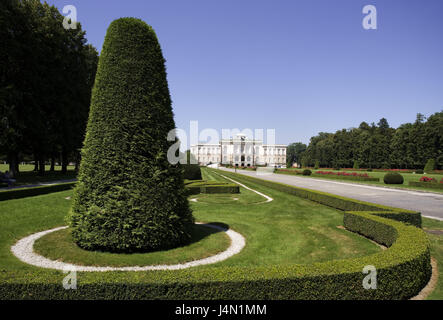 Austria, Salisburgo, bloccare home Kless, casinò, castello, storico, edificio, struttura, luogo di interesse al di fuori, architettura, storicamente, casinò, giardino, parco, parco, strada di accesso, bloccare giardino, Lock Building, Foto Stock