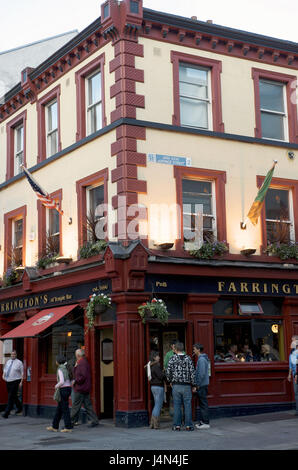 In Irlanda, il Leinster, Dublino, Temple bar quarto, Foto Stock