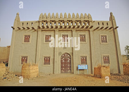 Africa occidentale, Mali, Niger-Binnendelta, Djenne, biblioteca, mucky architettura, Foto Stock