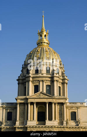 Francia, Parigi, invalida la cattedrale, dettaglio, a cupola, Foto Stock