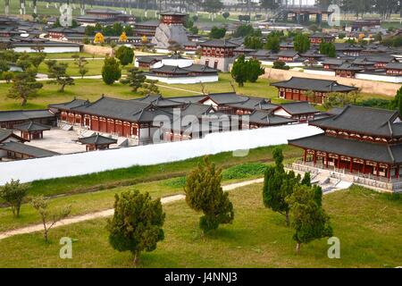 Il mini-città vecchia in daming Palace è stato il palazzo imperiale complesso della dinastia Tang, xian cina Foto Stock