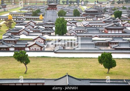 Il mini-città vecchia in daming Palace è stato il palazzo imperiale complesso della dinastia Tang, xian cina Foto Stock