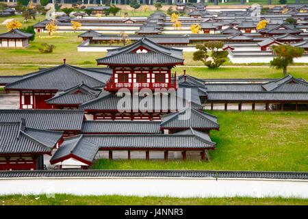 Il mini-città vecchia in daming Palace è stato il palazzo imperiale complesso della dinastia Tang, xian cina Foto Stock