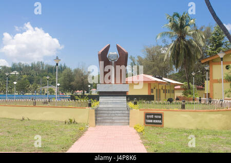 Tsunami Memorial, Port Blair, Andamanen, India, Foto Stock