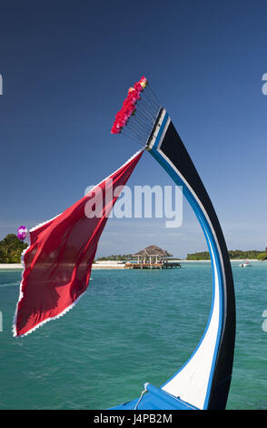 Vacanze, Maldive, Maldive, Kandooma, sud volte atoll, Foto Stock