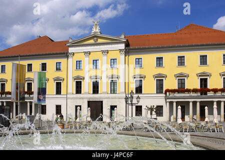 Germania, teatro comunale, Regensburg, ben, dettaglio Foto Stock