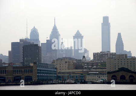 Gli Stati Uniti e gli Stati Uniti d'America, Pennsylvania, Philadelphia, porto, Foto Stock