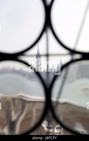 L'Italia, Veneto, Venezia, la chiesa di San Giorgio Maggiore, Foto Stock