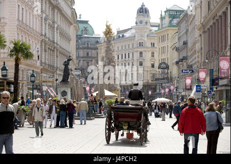 Austria, Vienna, in trincea, Foto Stock
