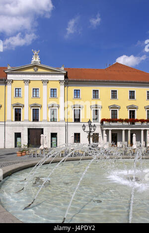 Germania, teatro comunale, Regensburg, ben, dettaglio Foto Stock