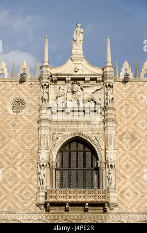 L'Italia, Veneto, Venezia, Palazzo Ducale, Foto Stock