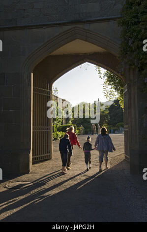 Palazzo Voroncov, bloccare, residence, Alupka, Ucraina, visitatore che nessun modello di rilascio, Foto Stock