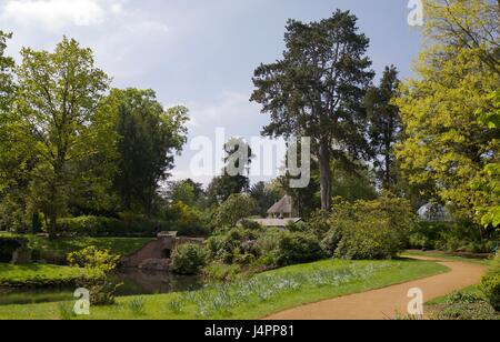 La Swiss Garden a Shuttleworth Foto Stock