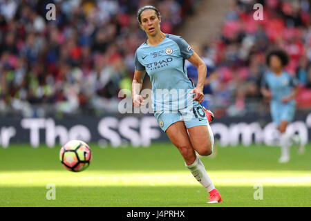 Manchester City's Carli Lloyd Foto Stock