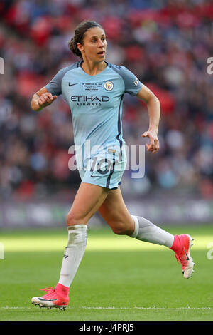 Manchester City's Carli Lloyd Foto Stock