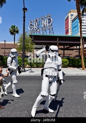 Las Vegas, Nevada, 13 maggio 2017 - Helldorado giorni parata tenutasi sabato, 13 maggio 2017 nel centro di Las Vegas. Foto: Ken Howard/Alamy Live News Foto Stock