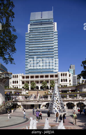 Cina, Hong Kong Kowloon, Tsim Sha Tsui, nel 1881, il patrimonio plaza, Foto Stock