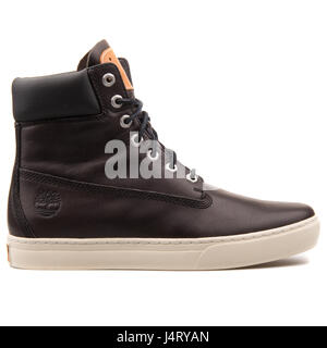 Timberland Newmarket II 2 tazza 6 pollice grigio uomini stivali in pelle - UN14C4 Foto Stock