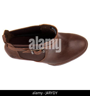 Timberland Stratham altezze Dou caviglia donna marrone scuro - UN12come Foto Stock