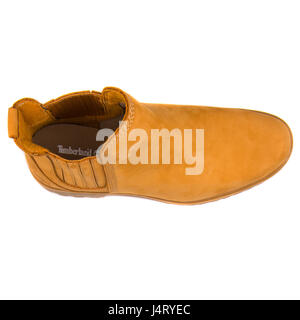 Timberland Lyonsdale Chelsea frumento Donna Stivali in pelle - UN11VC Foto Stock