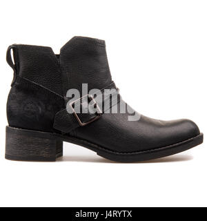 Timberland Whittemore Chelsea black Womens stivali in pelle - UN12JA Foto Stock