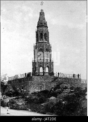 Il Mutiny Memorial a Delhi è un monumento di ufficiali britannici. Foto Stock