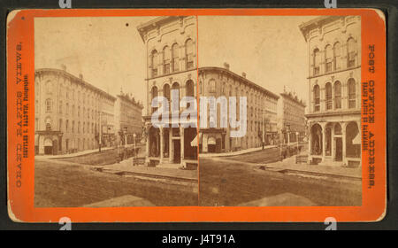 Wilson e Harry's corner (e le aree circostanti), da Robert N. Dennis raccolta di vista stereoscopica Foto Stock