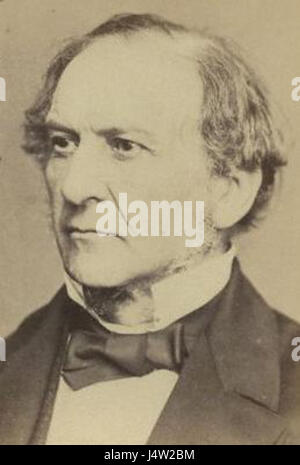 William Ewart Gladstone 1866 Foto Stock