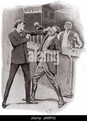 L'avventura del ciclista solitario 03 Foto Stock