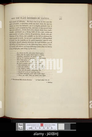 "A Tour in Wales" di Thomas Pennant è un diario di viaggio del XVIII secolo che esplora i paesaggi, le persone e la cultura del Galles. Fornisce un resoconto dettagliato delle osservazioni di Pennant durante i suoi viaggi. Foto Stock