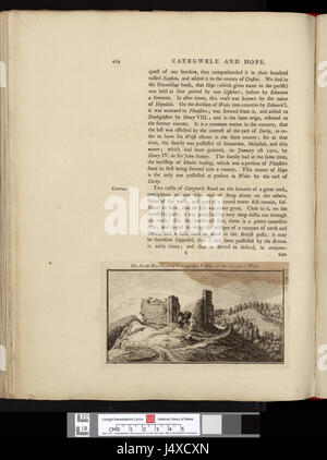 "A tour in Wales" di Thomas Pennant è un classico diario di viaggio che documenta i paesaggi, la cultura e la storia del Galles nel XVIII secolo. Il pennant fornisce descrizioni dettagliate della topografia della regione, della fauna selvatica e dei costumi locali. Foto Stock