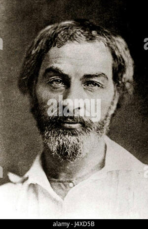 Walt Whitman 1854 Foto Stock