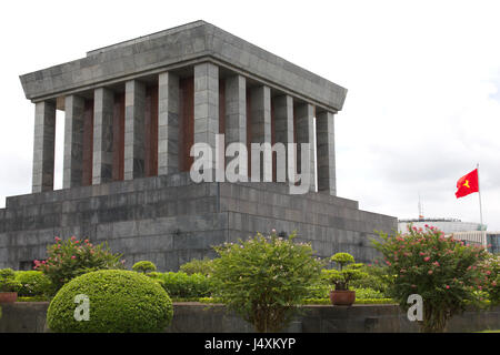 Mausoleo di Ho Chi Minh, Hanoi, Vietnam Foto Stock