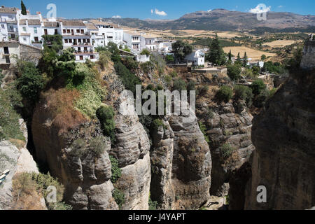 Ronda gorge Spagna Foto Stock