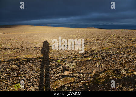 Altopiano Putorana, tabella montagne. A nord della Russia. La Siberia. Taimyr peninsula. La Russia. Foto Stock