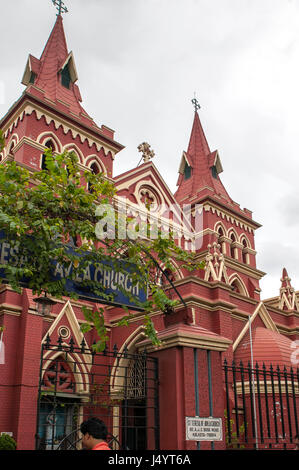 Santa Teresa di Avila chiesa, Calcutta, West Bengal, India, Asia Foto Stock