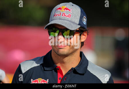 Barcellona, Spagna. 14 Maggio, 2017. Carlos Sainz spagnolo durante il Gran Premio di Formula Uno al Circuit de Catalunya il 14 maggio 2017 a Montmelò, Spagna. Credito: Gtres Información más Comuniación on line,S.L./Alamy Live News Foto Stock