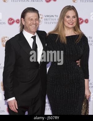 London, Regno Unito di Gran Bretagna e Irlanda del Nord. 14 Maggio, 2017. Sean Bean assiste la Vergine TV British Academy Awards di televisione alla Royal Festival Hall. Londra, Regno Unito. 14/05/2017 | Utilizzo di credito in tutto il mondo: dpa/Alamy Live News Foto Stock