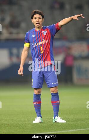 Tokyo, Giappone. Il 10 maggio, 2017. Masato Morishige (FC Tokyo) Calcio/Calcetto : 2017 J.League YBC Levain Coppa di gruppo un match tra F.C.Tokyo 4-3 Omiya Ardija a Ajinomoto Stadium a Tokyo in Giappone . Credito: AFLO/Alamy Live News Foto Stock