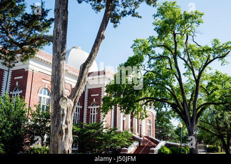 Alabama Macon County, Tuskegee, Tuskegee Institute National Historic Site, Tuskegee University, campus, Tompkins Hall, istruzione superiore, fondata dal Dr. Booke Foto Stock