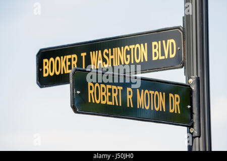 Alabama Macon County,Tuskegee,Tuskegee Institute National Historic Site,Tuskegee University,campus,Black Black Blacks African African Africans Ethnic Minority,Histo Foto Stock