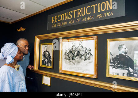 Alabama,Contea di Dallas,Selma,National Voting Rights Museum & Institute,Civil Rights Movement,segregazione,Storia Nera,uomo uomo uomo maschio,donna donna donna donna donna donna, Foto Stock