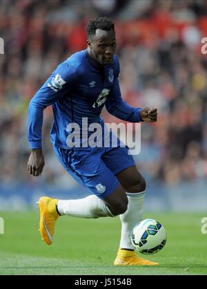ROMELU LUKAKU Everton FC Everton FC OLD TRAFFORD Manchester Inghilterra 05 Ottobre 2014 Foto Stock