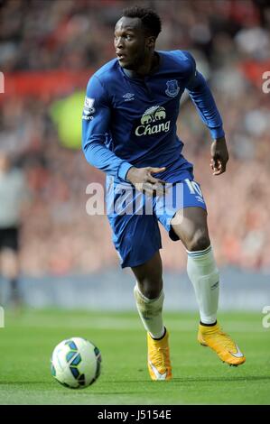 ROMELU LUKAKU Everton FC Everton FC OLD TRAFFORD Manchester Inghilterra 05 Ottobre 2014 Foto Stock