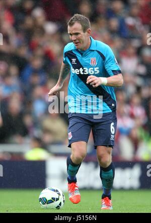 GLENN WHELAN Stoke City FC Stoke City FC STADIO DELLA LUCE SUNDERLAND INGHILTERRA 04 Ottobre 2014 Foto Stock