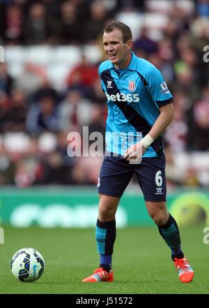 GLENN WHELAN Stoke City FC Stoke City FC STADIO DELLA LUCE SUNDERLAND INGHILTERRA 04 Ottobre 2014 Foto Stock