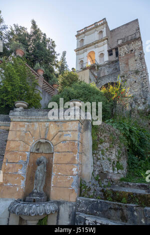 Giardino con terrazze, Villa d'Este, Tivoli, vicino Roma, Italia Foto Stock