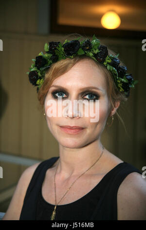 NINA PERSSON cantante svedese nel gruppo americano-svedese A Camp 2009 Foto Stock